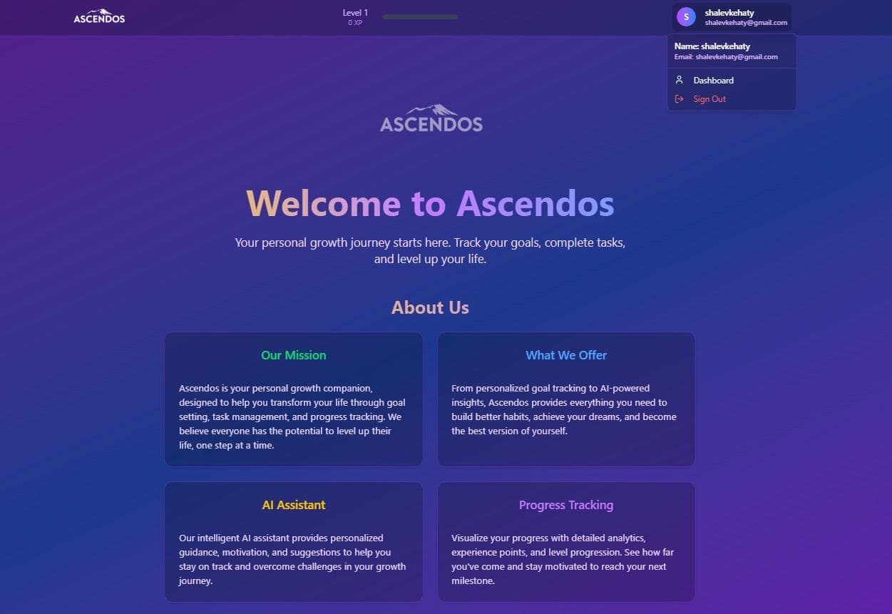 Ascendos - Personal Growth Platform - Image 1